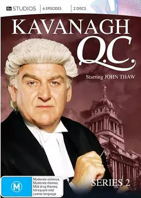 Kavanagh QC Series 2 Brand New Sealed DVD (2 Discs 6 Episodes) Region 4 T269 • £11.01