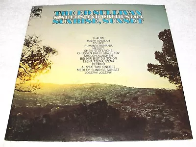 Ed Sullivan Singers  Sunrise Sunset  1960's World Folk LP SEALED! Orig Press • $2.95