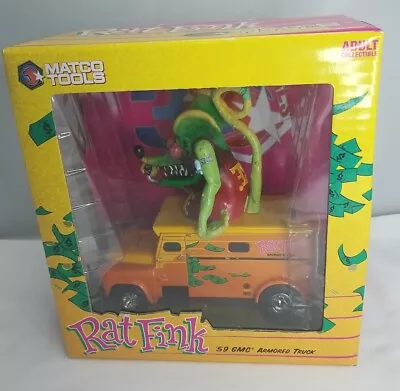 Matco Tools Rat Fink Die Cast 1959 Gmc Armored Truck 1:24 Scale • $159.99