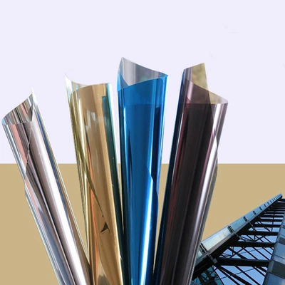 £1.19 • Buy One-way Glass Self Adhesive Mirror Window Film Reflective Insulate Foil Privacy