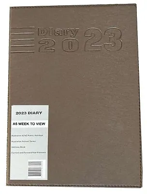 $11.99 • Buy A5 Diary Calendar Year Week To View 2023