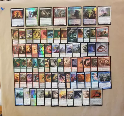 MTG Commander Deck Tribal Lot Of 71 Sliver Cards W/ 7 Rares (Mostly NM/M) • $43.99