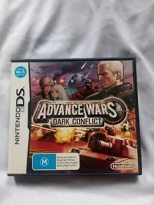 Advance Wars Dark Conflict - Nintendo DS (Aus) - Game Box Manual • $45