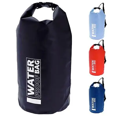 Waterproof Dry Bag  Camping Hiking 30L Outdoor Beach Bag Storage Kayak Sack • £7.99