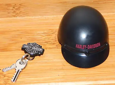 $15 • Buy Barbie Harley Davidson Bike Helmet Keys Keychain Fits Fashionista Collector Doll