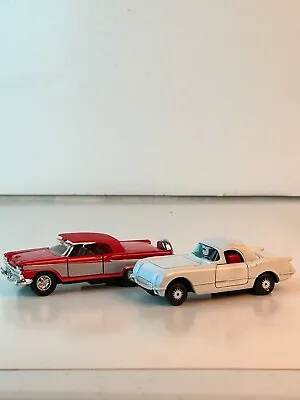 1:43 Scale 1953 Corvette 1958 Ford Retractable • $7.95