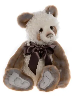 Charlie Bears 2023 | Terence Collectable Teddy Bear Plush Handmade Soft Bow Toy • £115