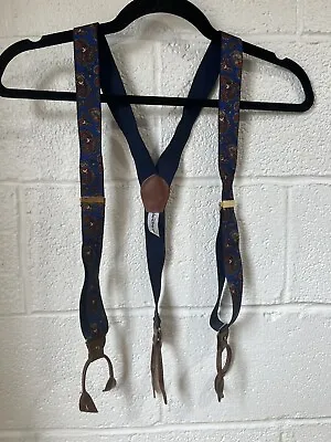 Rare Vintage Disney Mickey Mouse Adult Size Suspenders Walt Disney Co. • $45