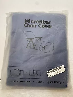 Microfiber Chair Cover • Navy Blue  • $17.99