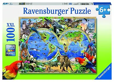 Ravensburger Animals Of The Earth 100 XXL Piece Jigsaw Puzzle • £8.99