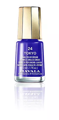 Mavala Free-of-12 Harmful Ingred Mini Nail Polish Tokyo Dark Purple Grape Plum • $8