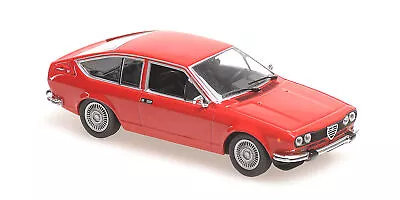 Minichamps 1/43 ALFA ROMEO ALFETTA GTV RED 1976 Diecast • $69.30