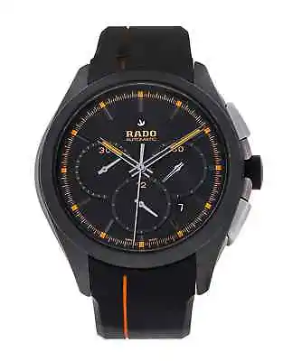 Rado Hyperchrome R32525169 Orange &  Black PVD Steel 45mm Watch • £1850