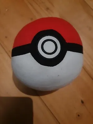 Pokemon Pokeball Red & White Toy Stuffed Plush Ball • $4.44