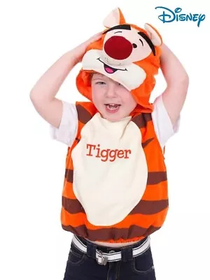 Disney TIGGER Tabard Winnie The Pooh Toddler Baby Child Plush Costume 2-4y • $20.32