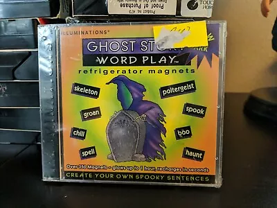 Ghost Story Word Play 350+ Spooky Word Fridge Magnets Glow In The Dark Halloween • $13.40