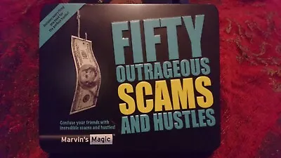 Marvin's Magic Fifty Outrageous Scams And Hustles Box Set • £8.65