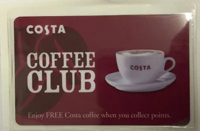 £2.84 • Buy 2 X Clear Costa Starbucks Loyalty Card Membership Card Holder Pocket For Folders