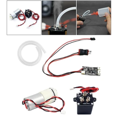 £34.98 • Buy Metal Smoke Generator Smoker Parts For  -4 1/10 RC Climbing Car
