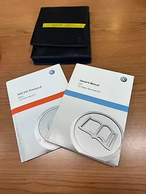 2013 VW Volkswagen GTI Owner's Manual Set • $24.99