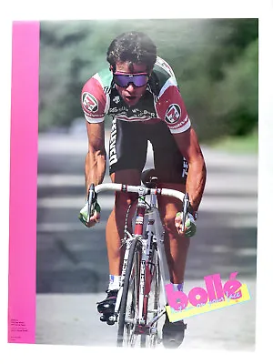Jeff Pierce Poster 1987 Team 7-Eleven Huffy Serotta Bolle Bike 18  X 24  NOS • $112.50