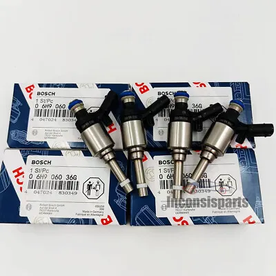 4pcs BOSCH OEM Fuel Injectors 06H906036G Fit For VW GTI AUDI A3 A4 A5 Q5 2.0T • $114