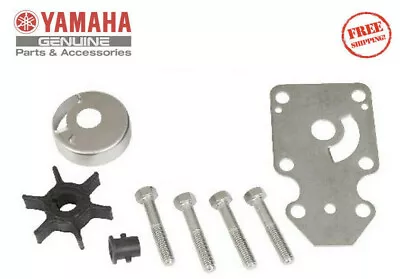 YAMAHA OEM Water Pump Impeller Repair Kit F9.9 F15 T9.9 15 9.9 63V-W0078-01-00 • $36.95