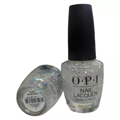 OPI Nail Lacquer - ALL A'TWITTER IN GLITTER  0.50 Fl Oz - HRM13 • $8.99