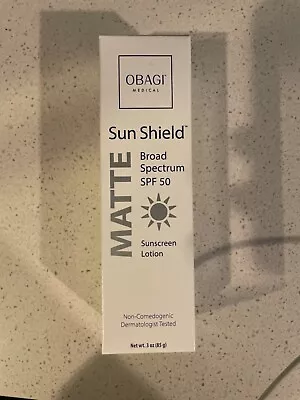 Obagi Sun Shield Matte Broad Spectrum SPF 50 3oz **NEW IN BOX** • $25