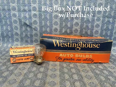 1920's-1930's Vintage Westinghouse 6 Volt Headlight Bulb #2320 • $9.99