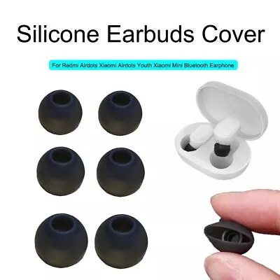 Silicone Ear Tips For Redmi Airdots|Xiaomi Airdots Youth|Xiaomi Earphone Mini • $6.96