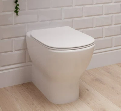 £80 • Buy Tempo Back-to Wall Toilet Bowl - Horizontal Outlet T327901 - PAN ONLY