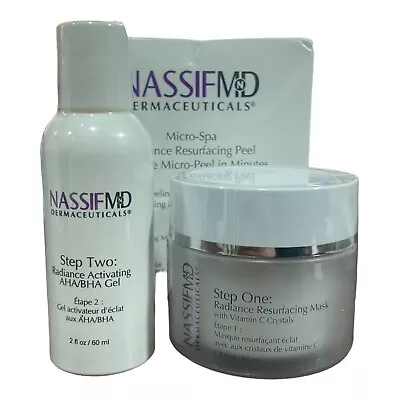 Nassif Micros-Spa Radiance Resurfacing Micro-Spa At Home Micro Peel Kit New Seal • $34.99