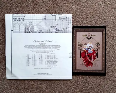  Mirabilia Christmas Wishes Cross Stitch Chart ( Md 61 ) No Envelope • £15