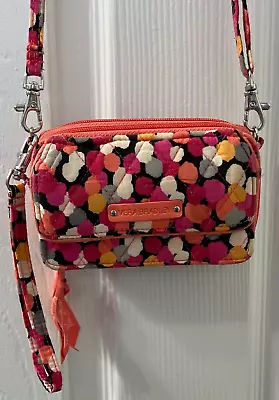 Vera Bradley Pixie Blooms All In One Crossbody Mini Bag • $20