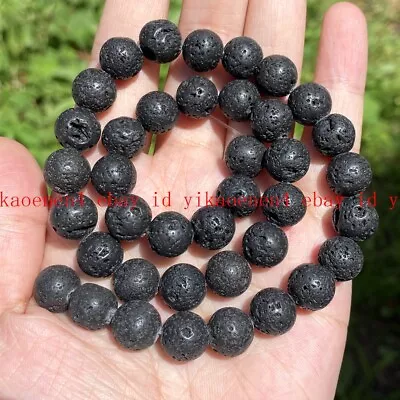 New Natural 4/6/8/10/12/14mm Multicolor Gemstone Round Loose Beads 15'' Strand • £3.56