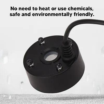 Mist Maker 4 LED Ultrasonic Mist Maker Fogger USB Water Fountain Pond Fog • £9.20