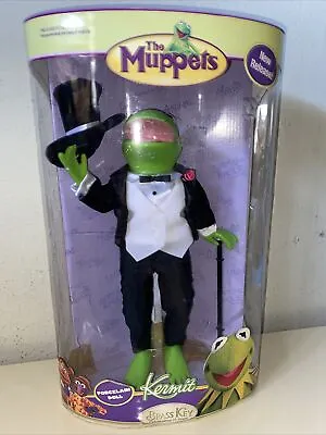 The Muppets Kermit The Frog 12  DOLL Unopened 2006 Brass Key New • $35