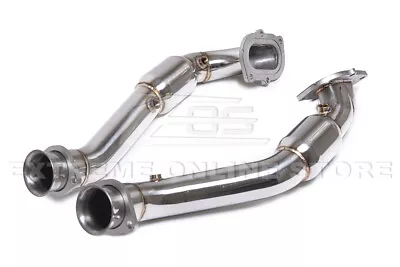 For 14-19 Corvette C7 6.2L | 3  High Flow Cats Connection Performance Race-Pipe • $499.98