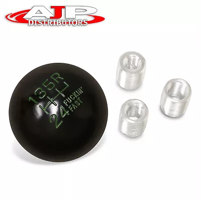 M/T Gear Box Stick Shift Round Ball Type Shifter Knob Twist On Green For Scion • $12.99