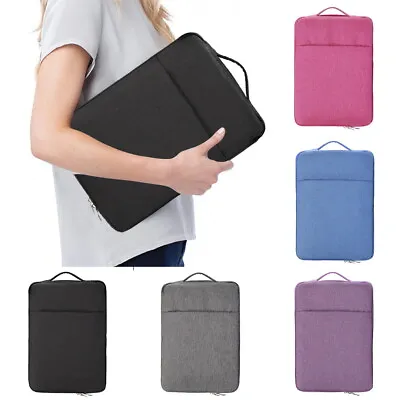 £9.99 • Buy Carry Laptop Sleeve Pouch Case Bag For Apple Ipad Macbook Air Pro 10-16 Notebook