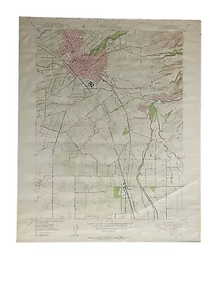 Vintage 1948 Chico California USGS Topographical Map Flat Wall • $16.95