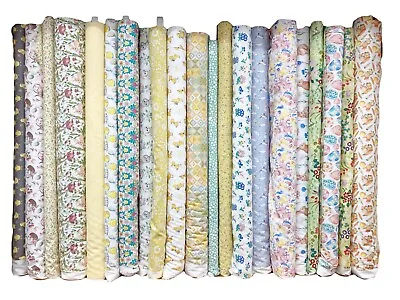Easter Cotton Fabric Spring Bunny Chick Animal Pastel Floral For Patchwork Dress • £3.80