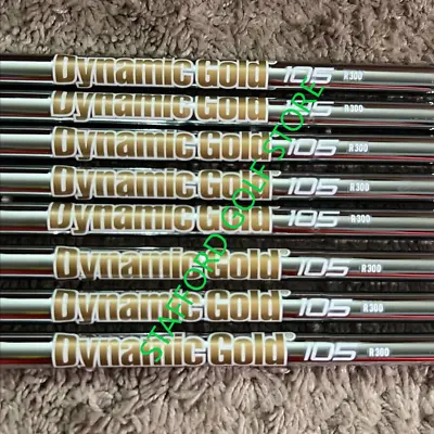 True Temper Dynamic Gold 105 Steel Golf Iron Shaft R300/S300/X100 Flex-.370  Tip • $137.50