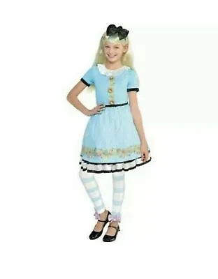 M 8 9 10 Disney Descendants ALLY Alice In Wonderland Dress Costume Child Kids  • $11.99