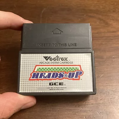 Heads Up - GCE Vectrex - Game Cartridge Tested - Authentic • $26.95