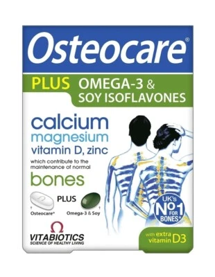 £12.90 • Buy Vitabiotics Osteocare Plus Omega-3 And Soy Isoflavones  84 Tabs/Caps Exp 06/2025