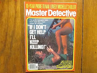 Nov 1981  Master Detective  Magazine(JOHN W. HOPKINS/LARRY UPTON/CHARLES PIERCE • $22.99