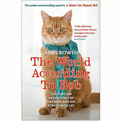 The World According To Bob By James Bowen 9781444777574 Paperback • £5.75