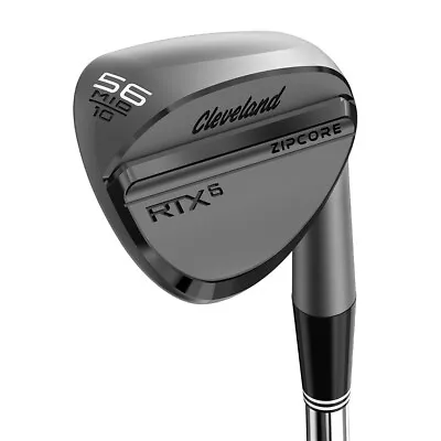 NEW Cleveland Golf RTX 6 Zipcore Black Satin Wedge - Choose Dexterity & Club • $149.99